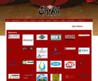 SHyba.org(SHYBA Basketball) Screenshot