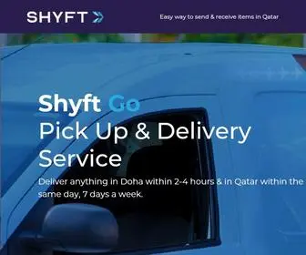 SHYFT.qa(Pickup & Delivery Service in Qatar) Screenshot