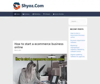 Shyoz.com(Built with Business & Love) Screenshot