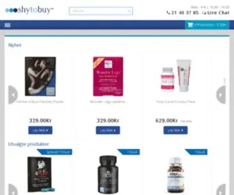 SHytobuy.no(Information for Embarrassing Conditions) Screenshot