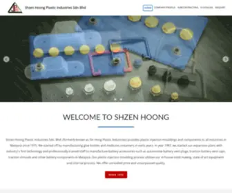 Shzenhoong.com(Shzen Hoong) Screenshot