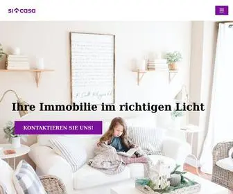 SI-Casa.ch(Salvati Immobilien GmbH) Screenshot