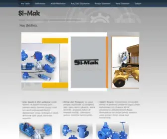 SI-Mak.com(Asfalt makinaları) Screenshot