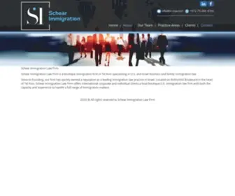 SI-Visa.com(Schear Immigration Law Firm) Screenshot