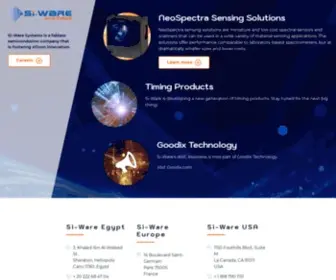 SI-Ware.com(Fostering Silicon Innovation) Screenshot
