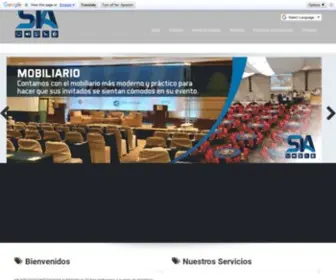 Sia.com.mx(Servicios Integrados Audiovisuales S) Screenshot