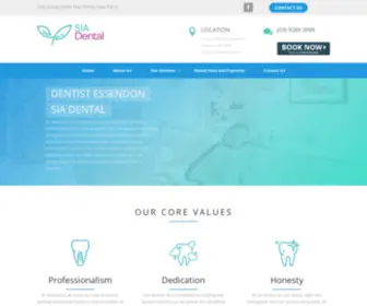 Siadental.com.au(Dentist Essendon) Screenshot