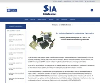Siaelec.com(SIA Electronics) Screenshot