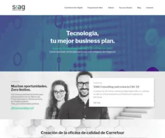 Siagconsulting.es(Siag Consulting) Screenshot