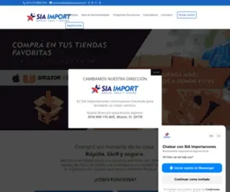 Siaimportaciones.com(SIA Importaciones) Screenshot