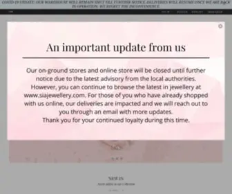 Siajewellery.com(SIA Jewellery) Screenshot