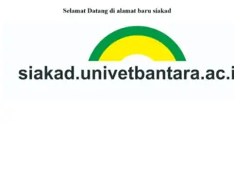 Siakad-Univet.ac.id(Open) Screenshot