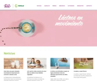 Sialaleche.org(¡Sí a la leche) Screenshot
