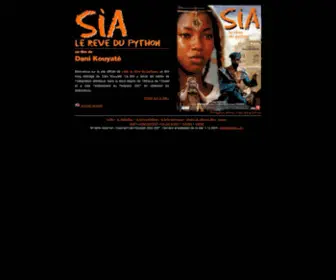 Sialefilm.com(Sia, le rêve du python) Screenshot