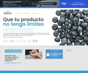 Sialico.com(Sialico I Experts in Food Industry) Screenshot