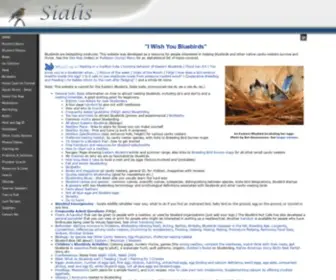 Sialis.org(Provides information and resources on bluebirds and other cavity nesters & birdhouse birds) Screenshot