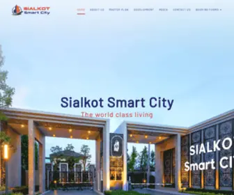 Sialkotsmartcity.pk(The world class living) Screenshot