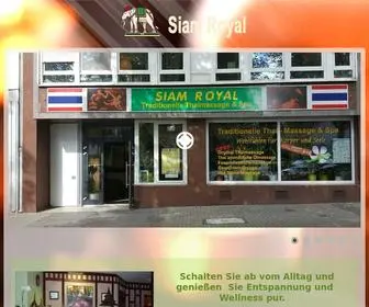 Siam-Royal.de(Siam Royal Thaimassage) Screenshot