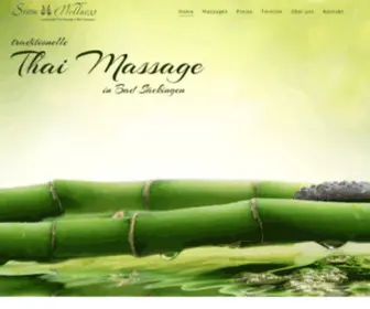 Siam-Wellness-BS.de(Thai Massage in Bad Säckingen) Screenshot