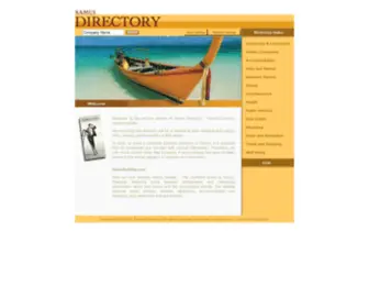 Siamdir.com(Koh Samui Directory) Screenshot