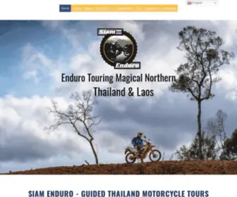 Siamenduro.com(Thailand Motorcycle Tours North Thailand) Screenshot