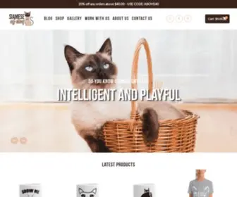 Siameseofday.com(Siamese of Day) Screenshot