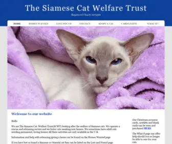 Siameserescue.org.uk(Charity for Siamese cat welfare and rehoming) Screenshot