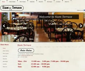 Siamterrace.com(Siam Terrace) Screenshot