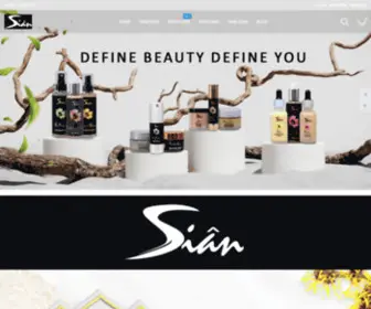 Sian.org.in(Sian Skincare) Screenshot