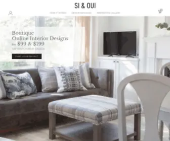 Siandoui.com(Online Interior Designs) Screenshot