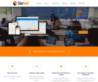 Sianet.net.pe(Sianet) Screenshot