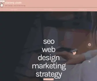 Sianny.com(SEO Web Design Marketing Strategy) Screenshot