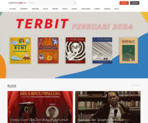 Siapabilang.com(Kepustakaan Populer Gramedia) Screenshot