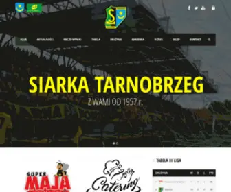 Siarka-Tarnobrzeg.pl(Siarka Tarnobrzeg) Screenshot