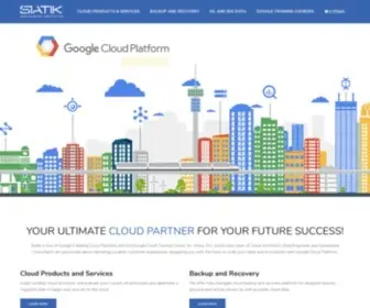 Siatik.com(Google’s Cloud Partner for Africa) Screenshot