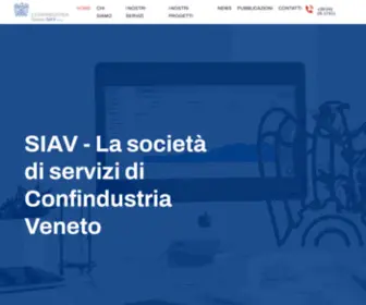 Siav.net(CONFINDUSTRIA VENETO SIAV SPA) Screenshot