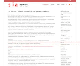 Siavs.ch(Société suisse des ingénieurs et architectes) Screenshot