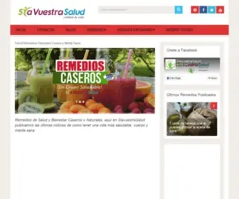 Siavuestrasalud.com(Remedios Naturales Caseros Trucos Y Consejos De Salud) Screenshot