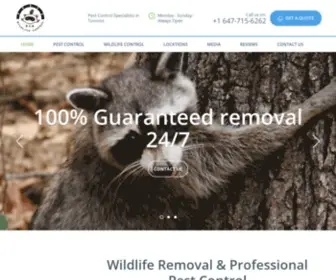 Siawildlife.com(Pest Control Toronto) Screenshot