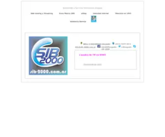 Sib-2000.com.ar(Servicios) Screenshot