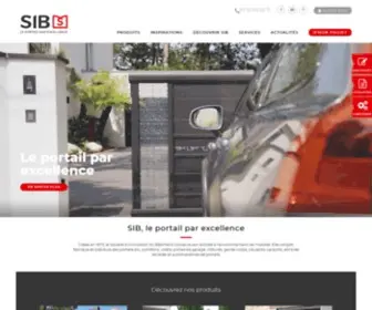 Sib-Europe.com(Portail alu) Screenshot