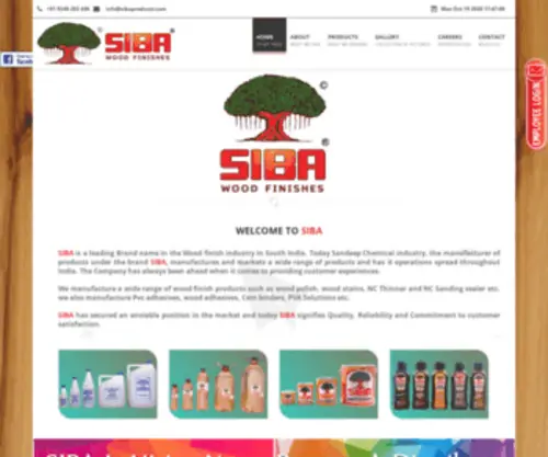 Sibaproducts.com(Sibaproducts) Screenshot