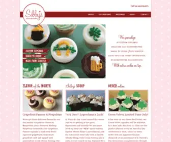 Sibbyscupcakery.com(Sibby’s) Screenshot