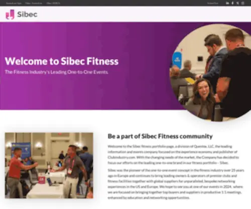 Sibecevents.com(Sibec Events) Screenshot