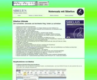 Sibelius.at(Sibelius Notensatz Software) Screenshot