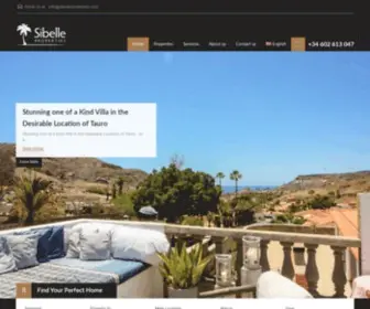 Sibelleproperties.com(Sibelle Properties) Screenshot