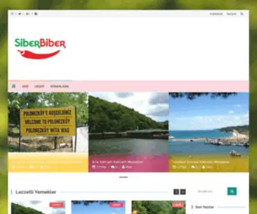 Siberbiber.com(Lezzet Dolu Gezi Rehberi) Screenshot