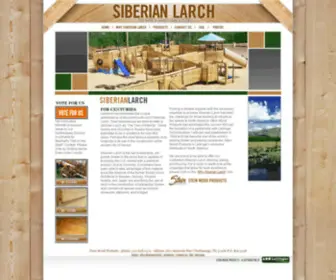 Siberianlarchproducts.com(Siberian Larch Products) Screenshot