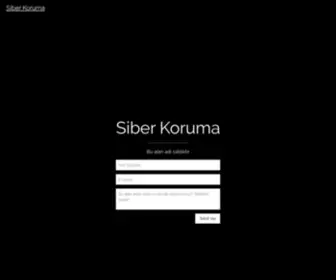 Siberkoruma.com(Siber Koruma A.Ş) Screenshot