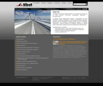 Sibet.com.pl(ścianki peronowe) Screenshot